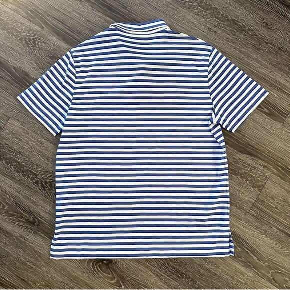 Polo Ralph Lauren Blue and White Striped Short Sleeve Polo New - Picture 6 of 6